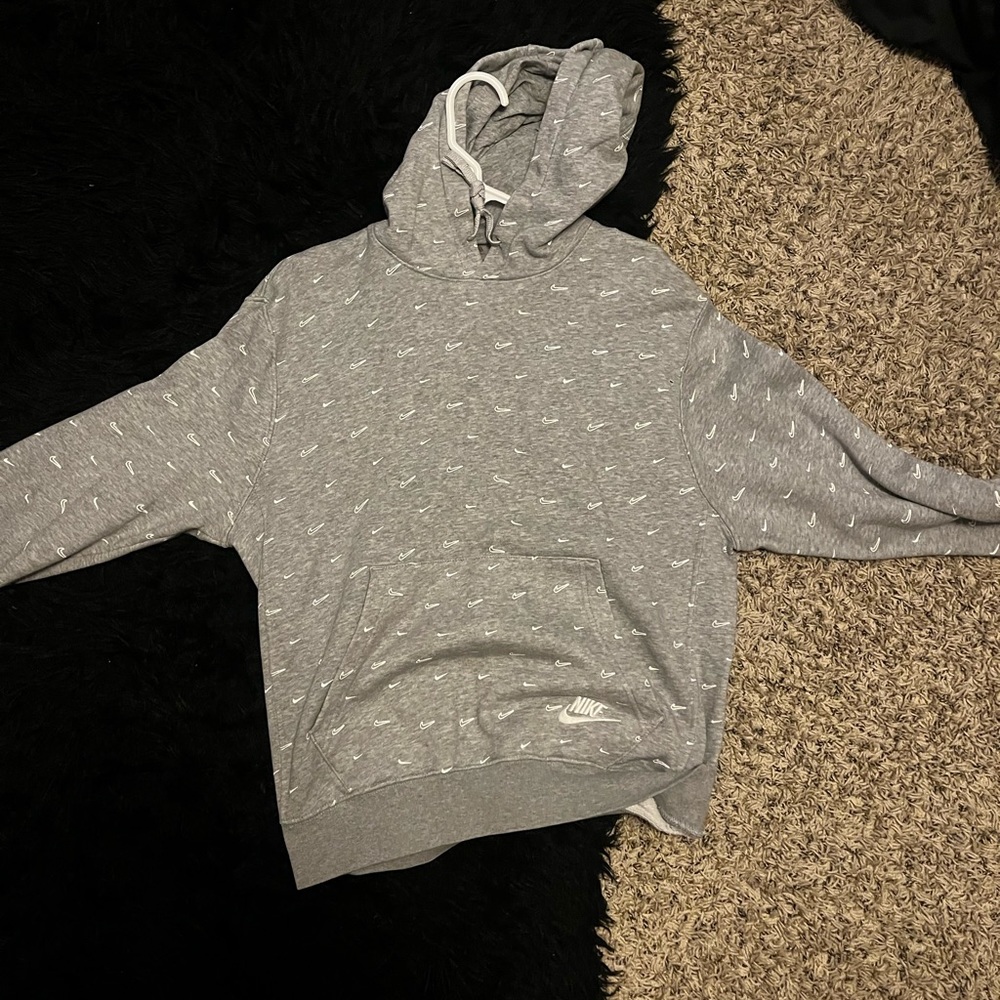 Grey Nike hoodie